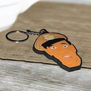 Other | Barney Fife The Andy Griffith Show Rubber Face Keychain Limited ...